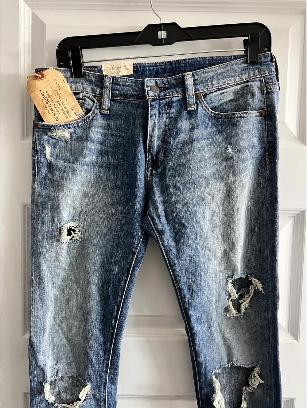 Ralph Lauren Denim & Supply Polo Jeans Kayla Skinny Sz 29x32 New - Picture 2 of 7